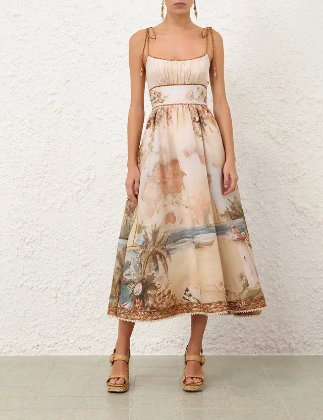 Aldine Wrap Dress