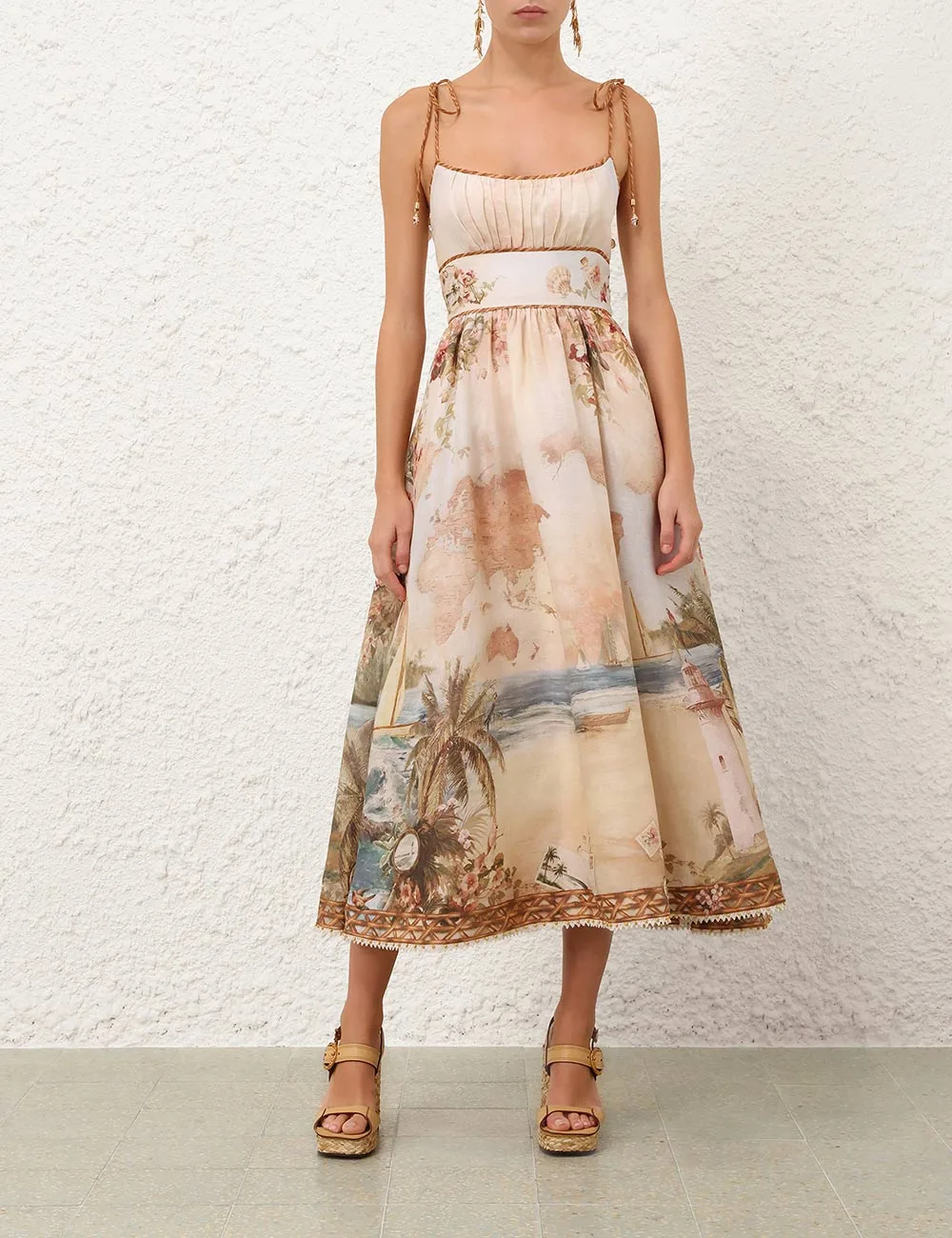Aldine Wrap Dress