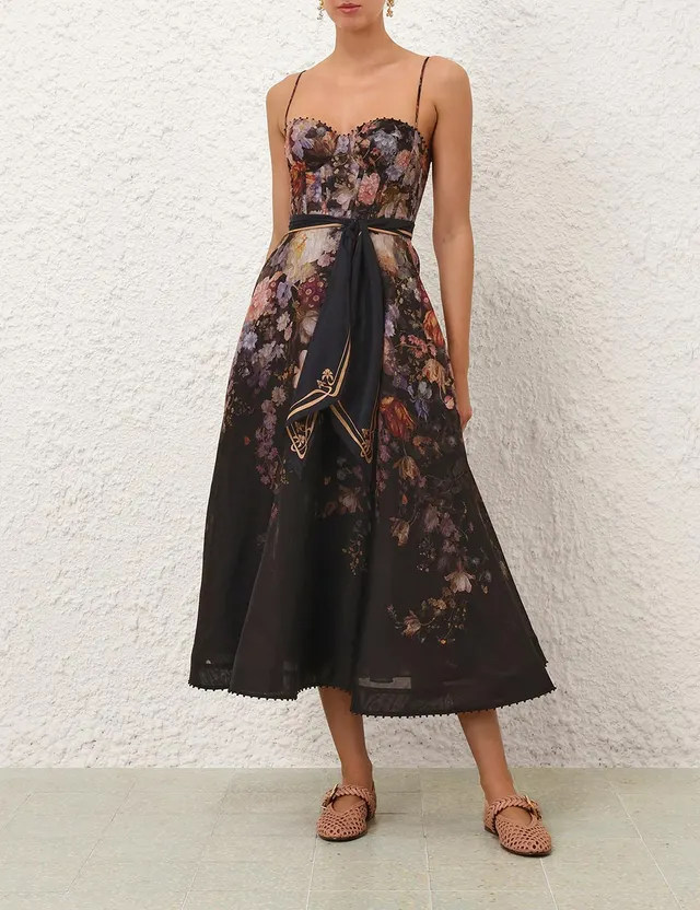 Soledad Silk Slip Dress